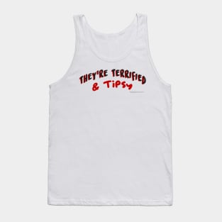 Terrified & Tipsy Logo Tank Top